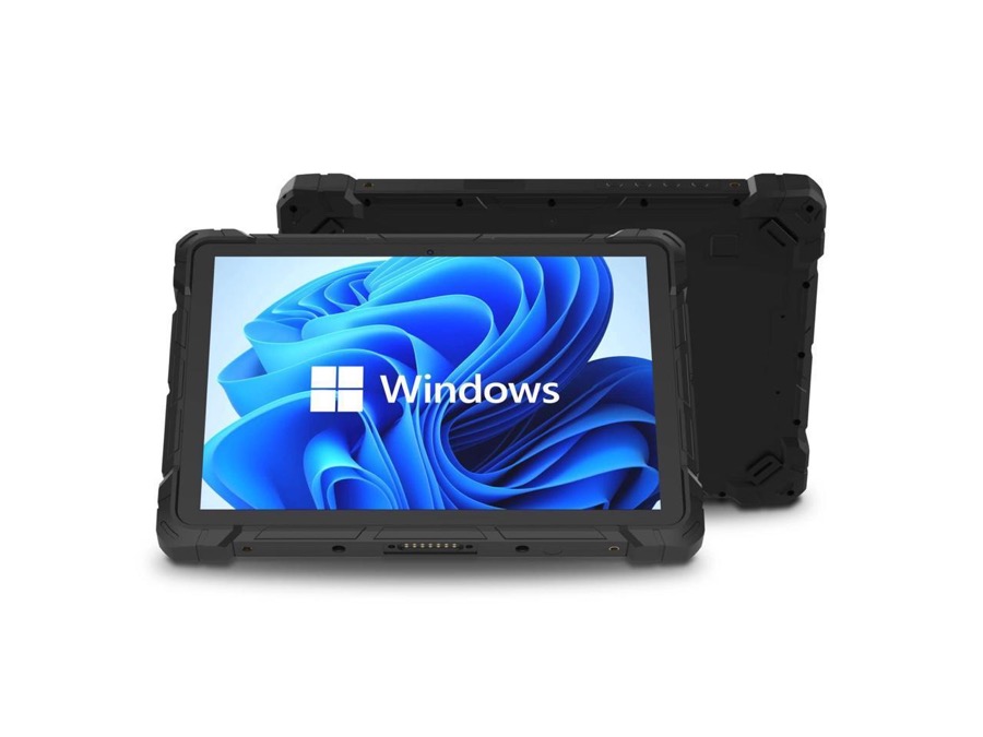 HIGOLEPC Rugged Tablet Windows 11 PRO 64-BIT PC Tablet|10.1-in Display|300 ANSI MIL-STD-810G|8000mAh Battery| Intel Celeron J4105 |8GB RAM/128GB ROM|5MP and 2MP Cameras|for Enterprise Work Field.