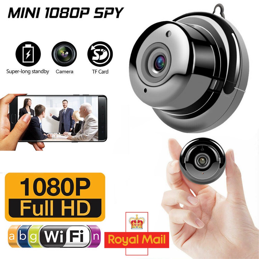 Mini Spy Camera Wireless Wifi IP Home Security HD 1080P DVR Night Vision Remote